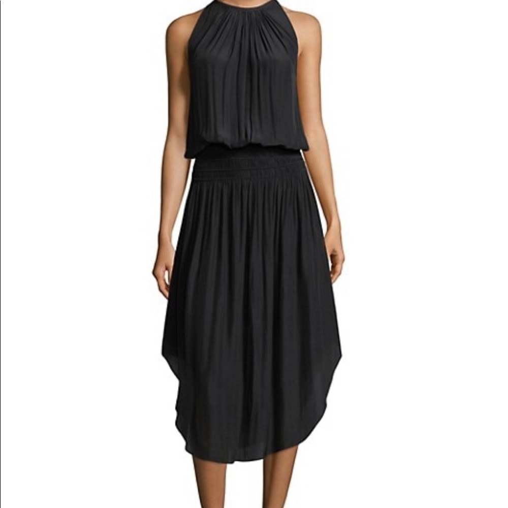 Ramy Brook Audrey Blouson Midi Dress